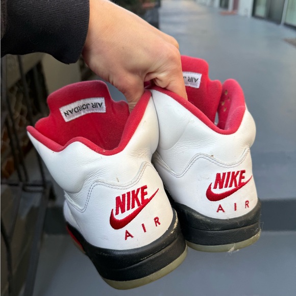 Mens nike jordan 5 size 10 mens jordan 5 mens nike shoes mens jordan shoes NBA - Picture 13 of 14